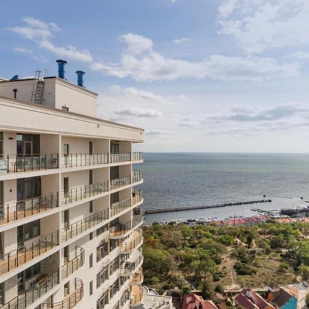 Pearl 44 Apartment With Terrace Odessa Exteriör bild